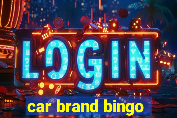 car brand bingo